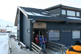 Kroa i Longyearbyen, Svalbard