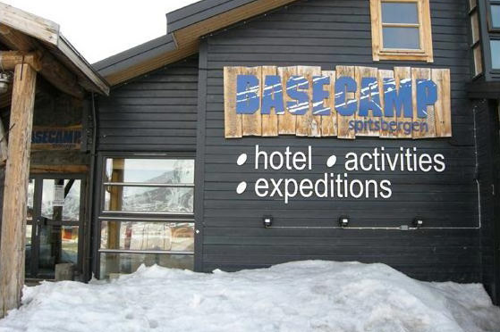 Basecamp Spitsbergen i Longyearbyen på Svalbard