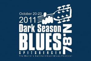 Logo Dark Season Blues Spitsbergen 2011, verdens nordligste bluesfestival i Longyearbyen, Svalbard