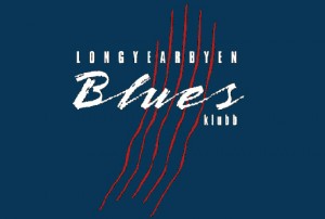 Logo verdens nordligste bluesklubb, Longyearbyen Bluesklubb på Svalbard