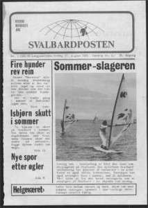 Svalbardposten 80-tallet