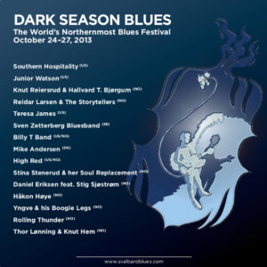 Dark Season Blues 2013 i Longyearbyen på Svalbard