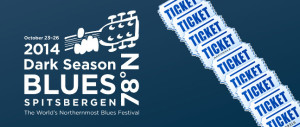 Informasjon om salg av billetter og festivalpass til festivalen Dark Season blues 2014