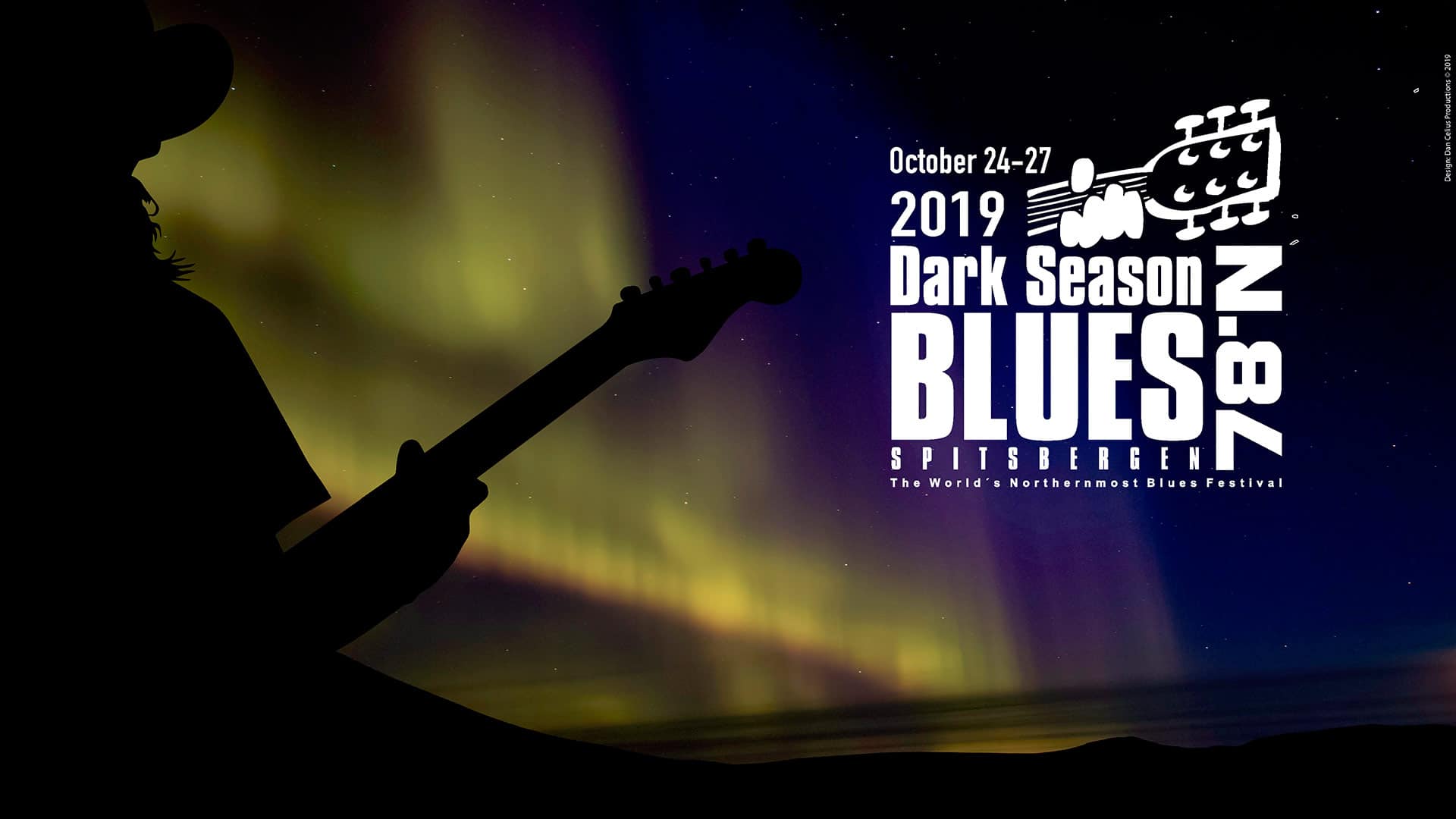 Festivalen Dark Season Blues Spitsbergen arrangeres for syttende gang i 2019