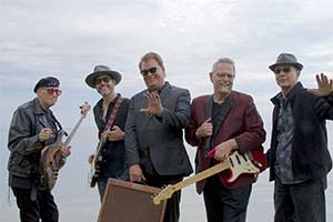 Backtrack Blues Band kommert til Longyearbyen for å spille på bluesfestivalen