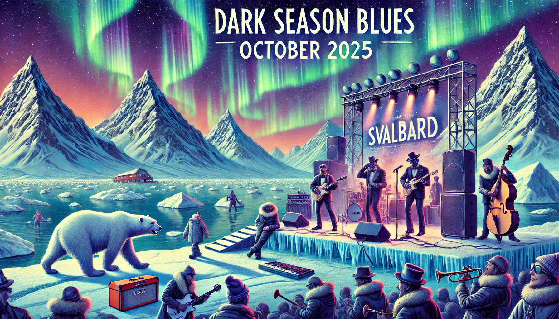 Første lansering av artister for Dark Season Blues 2025