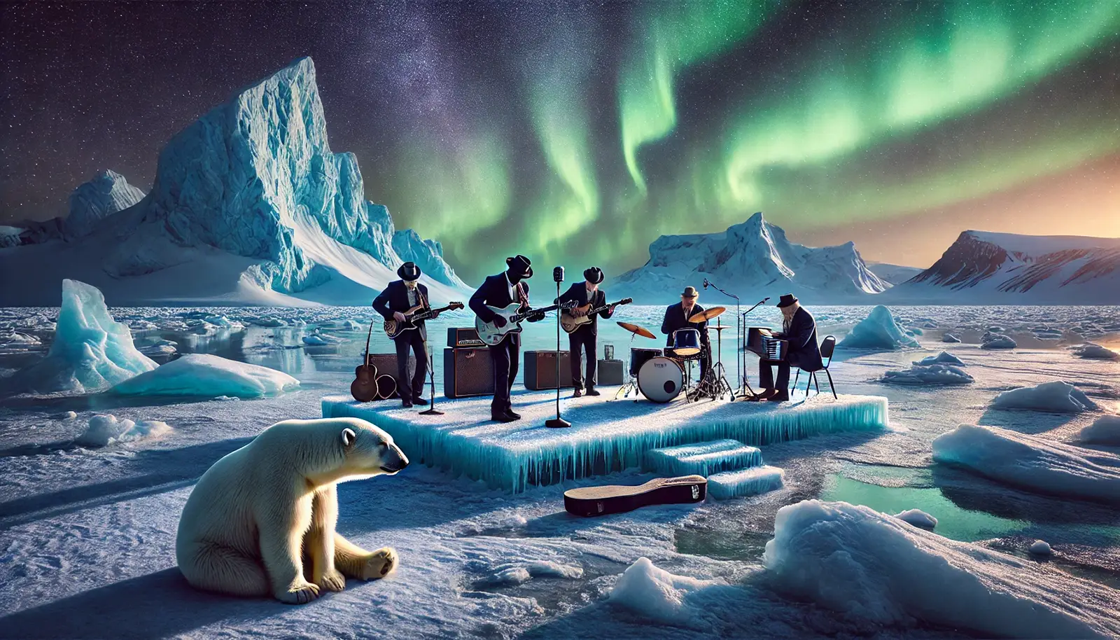 AI Artister spiller på Svalbard