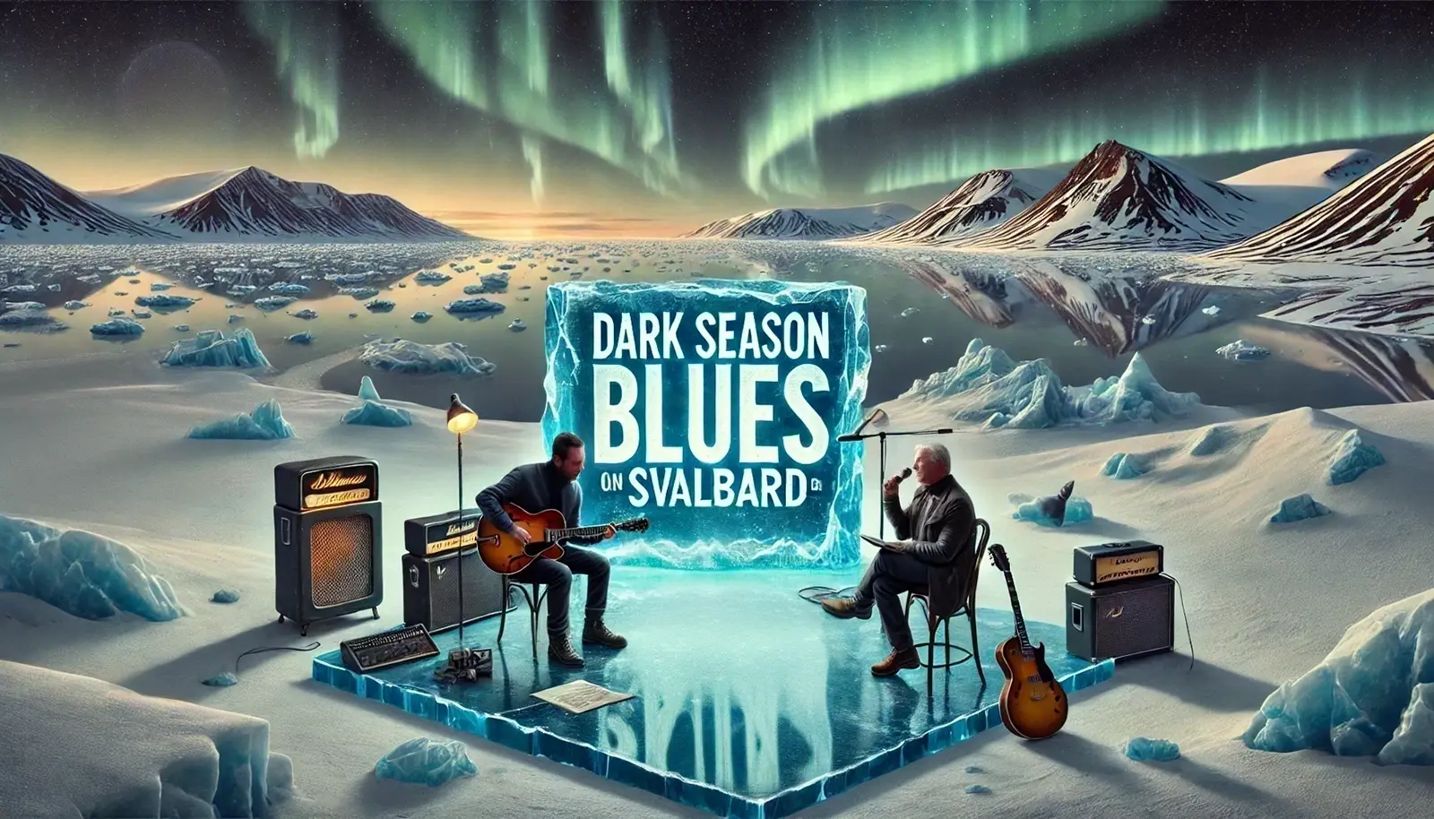 Blues Talk at Dark Season Blues festival at Svalbard