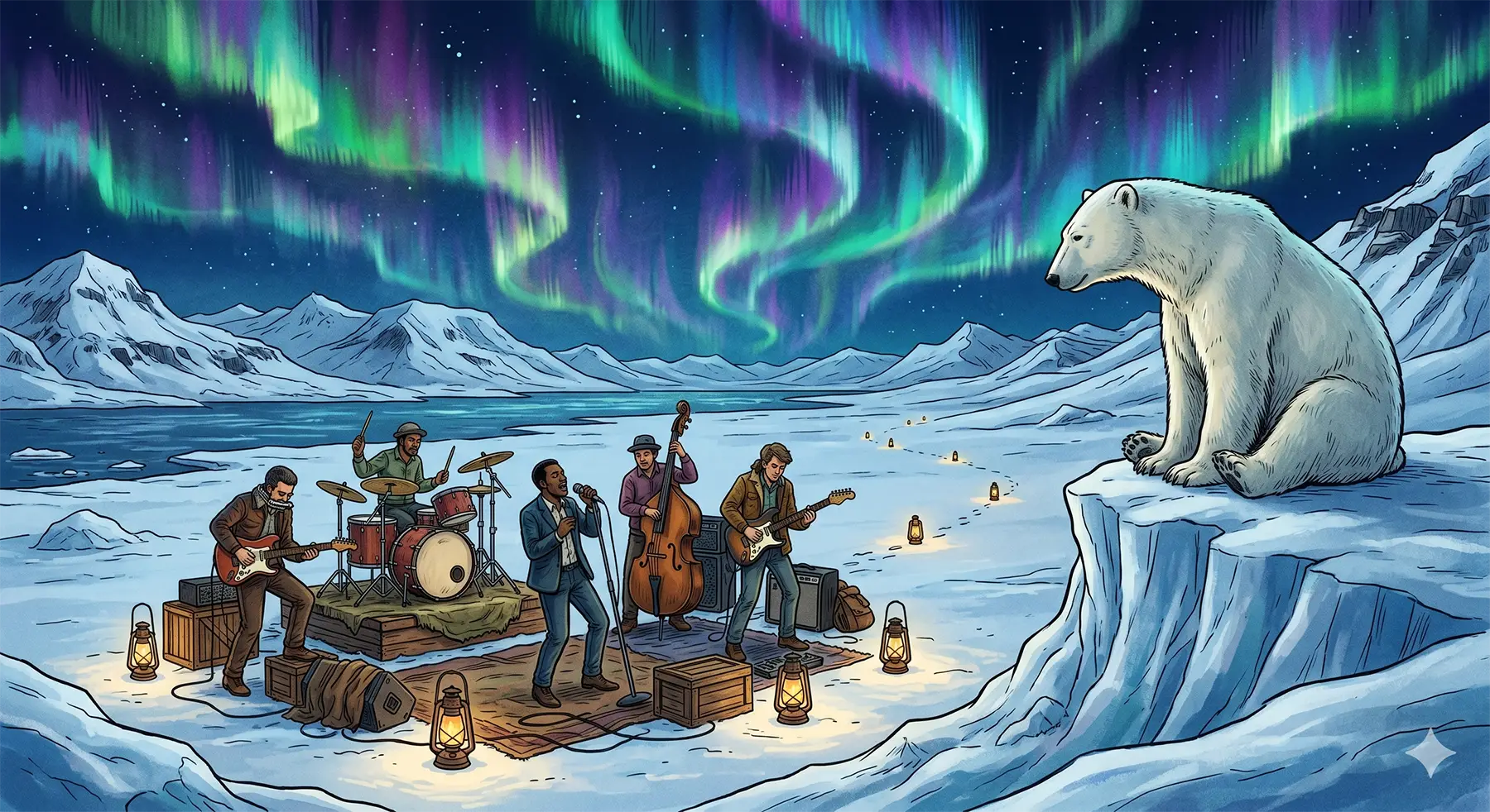 Lansering av tre artister til årets bluesfestival